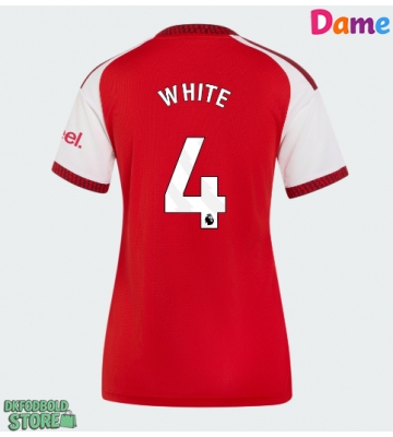 Arsenal Ben White #4 Replika Hjemmebanetrøje Dame 2026-27 Kortærmet